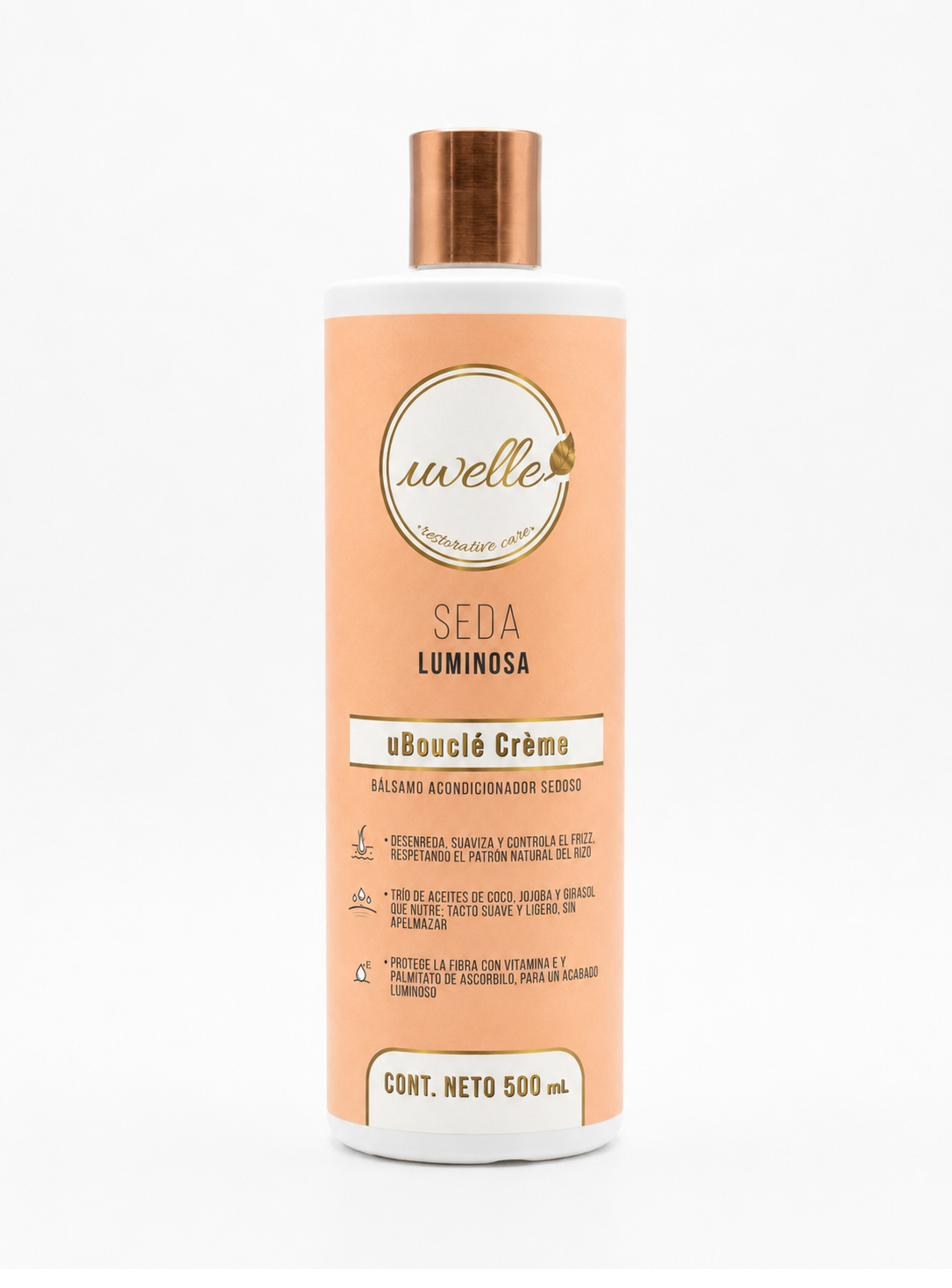 uBouclé Crème · Seda Luminosa
